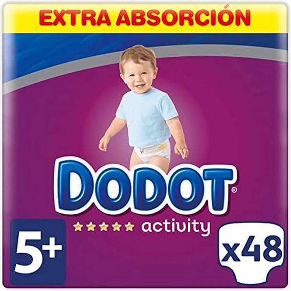 Dodot - Activity Extra t-5 Diapers, 12 to 17 kg, 48 Count, 48 Count, 1