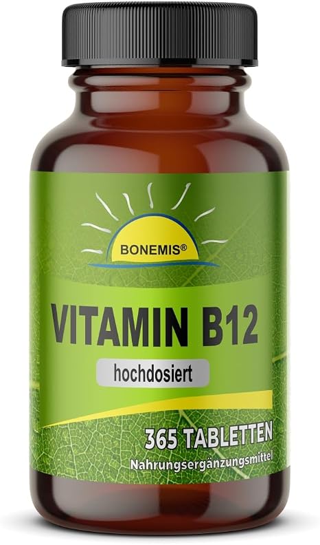 Vitamin B12 High Dosage Bioactive Vegan 365 Tablets Annual Supply