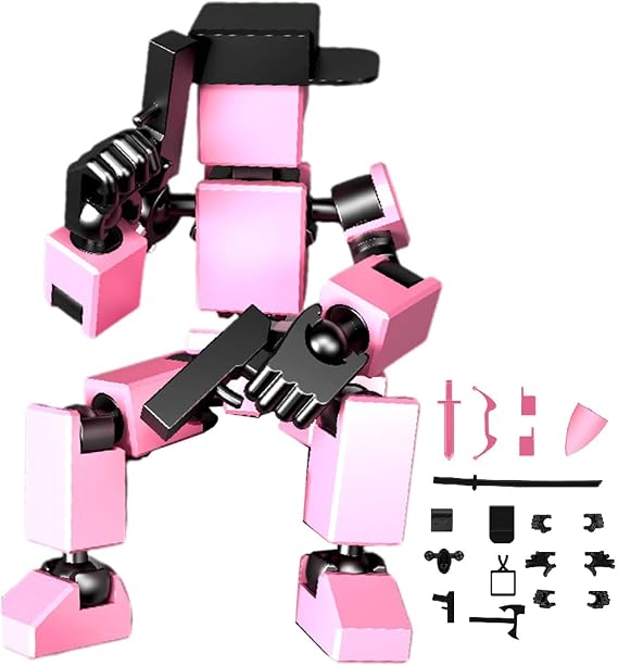 3D Action Figures Changeable Robot 3D Printed Action Figure Set