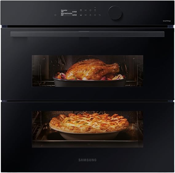 Samsung NV7B5750TDK, Pyrolytic Oven 76L Dual Cook Black [Energy Efficiency [Energy Class A+]