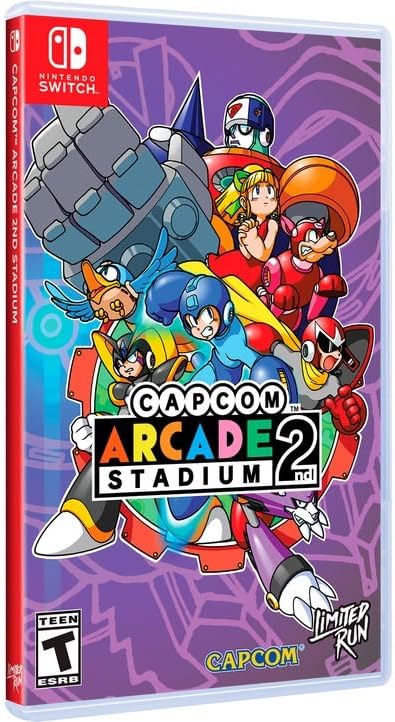 Capcom Arcade Stadium Vol. 2 (Limited Run #324)(Mega Man: The Power Fighters Cover) - Switch