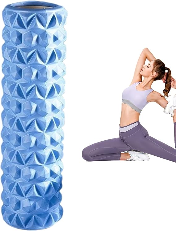 Foam Roller – Intense Trigger Point Muscles Tool | Fitness Gym Physio Accessory | Massage Roller for Recovery | Deep Tissue Muscle Massage for Back, Legs & Core