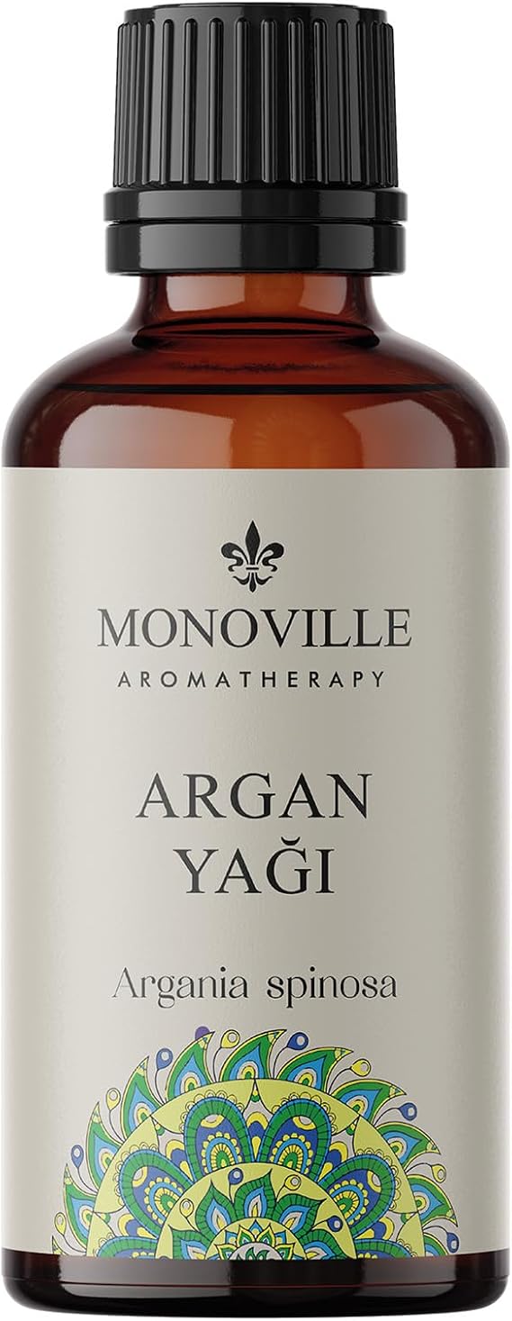 Monoville Argan Oil 30 ml Cold Press 100% Pure and Natural (Argan Oil)