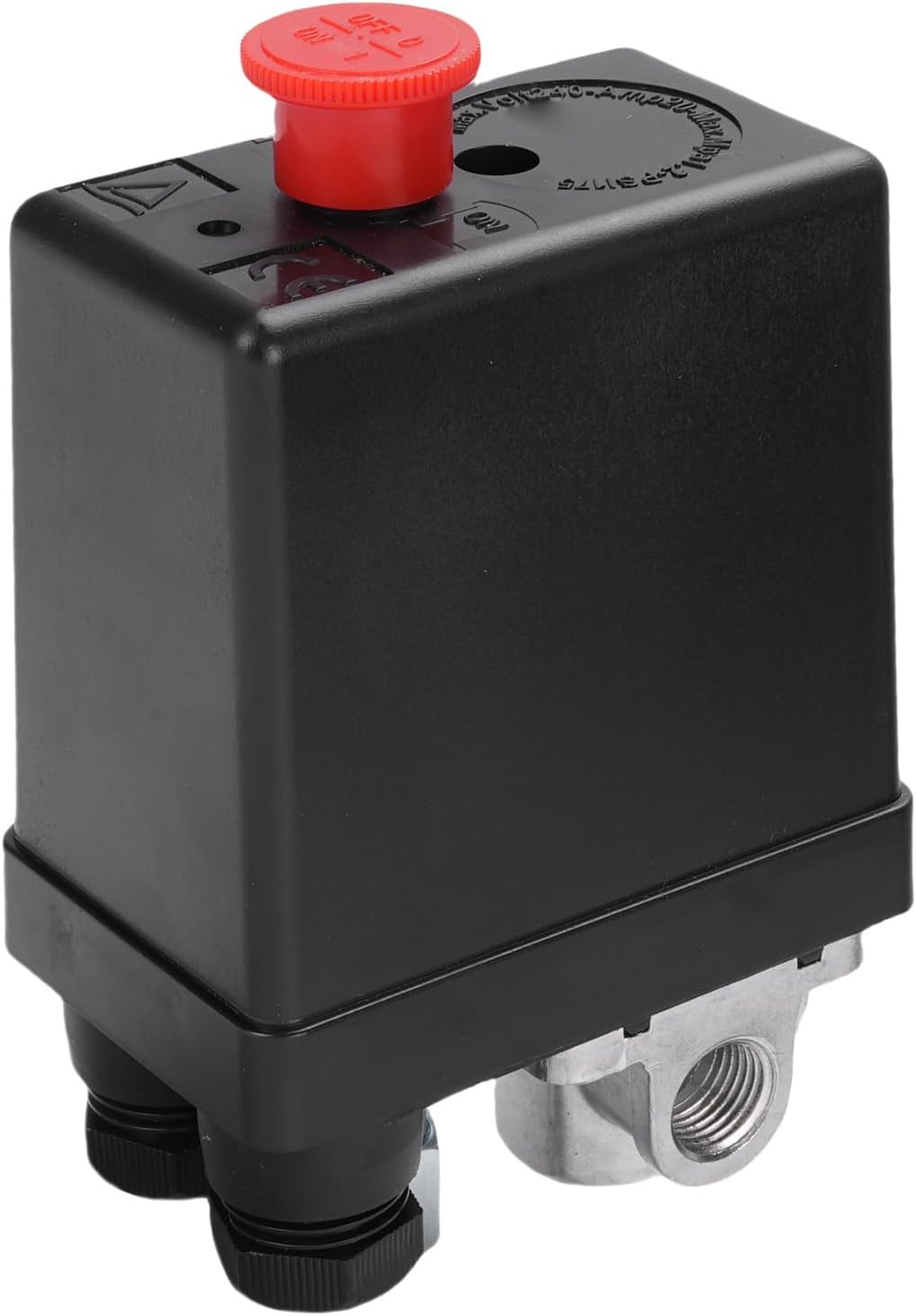 Air Compressor Pressure Switch Control Valve 240V 20A 90-120 PSI 4 Ports