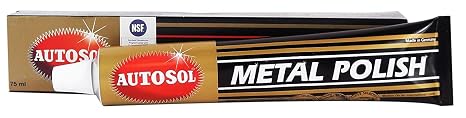 Autosol Chrome Brass Copper and Aluminium Metal Polish 75Ml