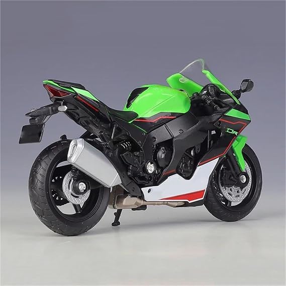 MAKUTU Scale Motorcycle Model 1:18 For Kawasaki For Ninja Zx10-r Zx10r 2021 Motorcycle Model Collection Gift Series