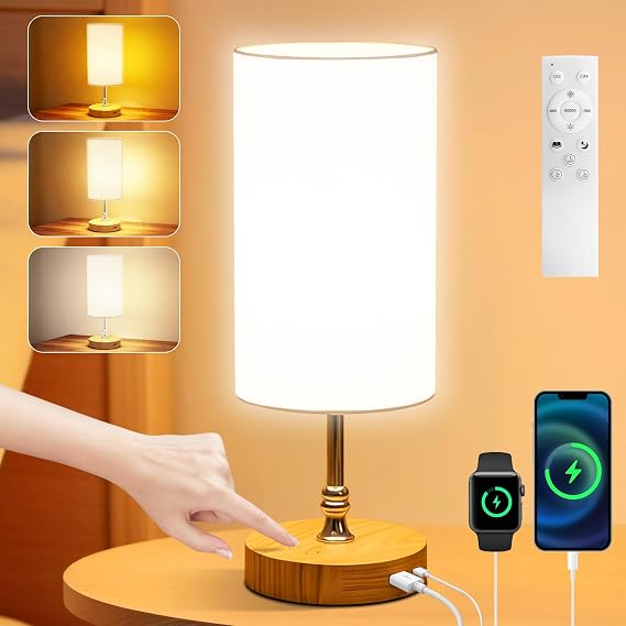 Daylight Lamp 12000 Lux with Remote Control CRI 95 Full Spectrum Wood [Energy Class D]