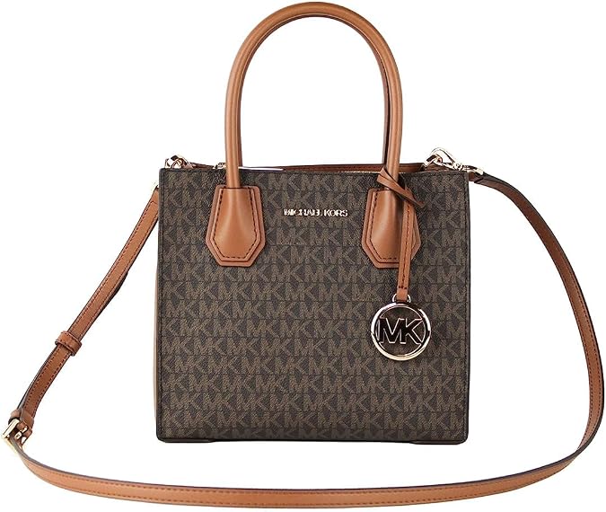 Michael Kors MERCER MEDIUM MESSENGER CROSSBODY SATCHEL POWDER