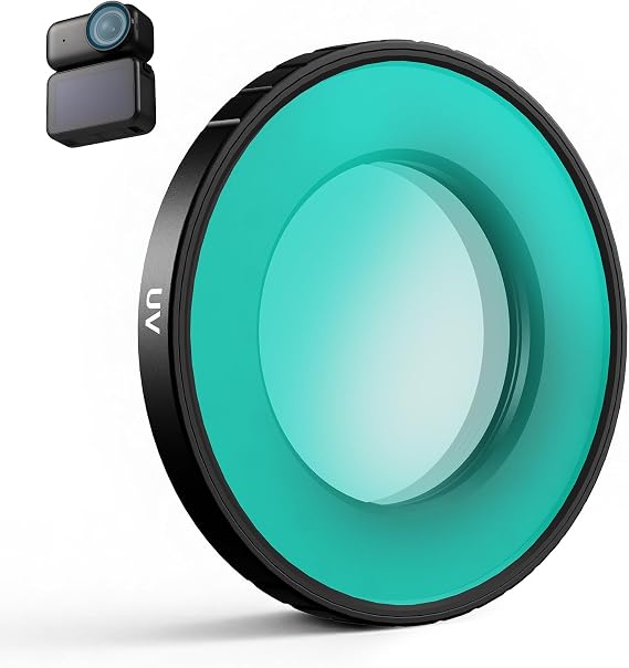 Haoge UV Filter Compatible with DJI Osmo Nano, Multi Coated Lens Protect Filter,Ultra Slim Aluminum Frame HD Optical Glass with Screen Protector