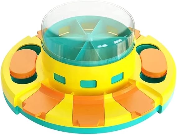 Treat Popper Slow Feeder Interactive Food Dispenser Puzzle Game Dog Puppy Rabbit Pig Small Animal