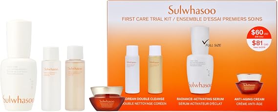 Sulwhasoo Bestsellers Trial Kit: Daily Essentials Set, 3.37 FL. oz.