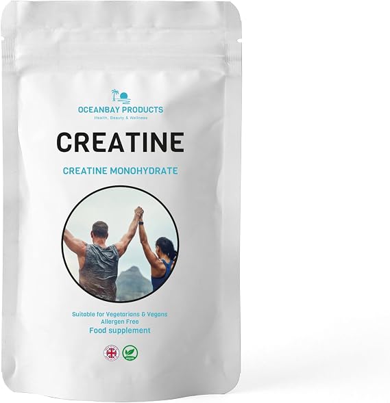 Creatine Monohydrate 6000mg Per Serving Vegan Capsules Lean Muscle Mass & Improved Performance (480 Capsules)