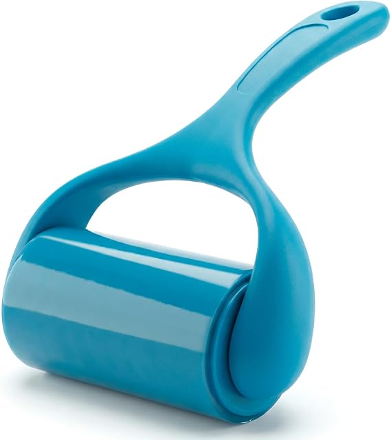 QWORK® 10 cm Reusable Lint Roller Washable Pet Hair Dust & Lint Remover