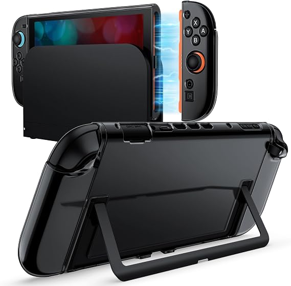JETech Dockable Case for Nintendo Switch 2, Black