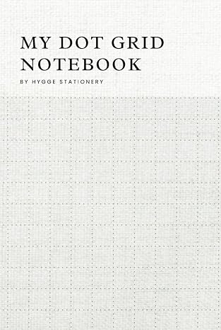 My Dot Grid Notebook/ Notes and Designs/ A Creative Grid Journal/ The Dotted Canvas: Unleash Your Creativity/ 100 Pages