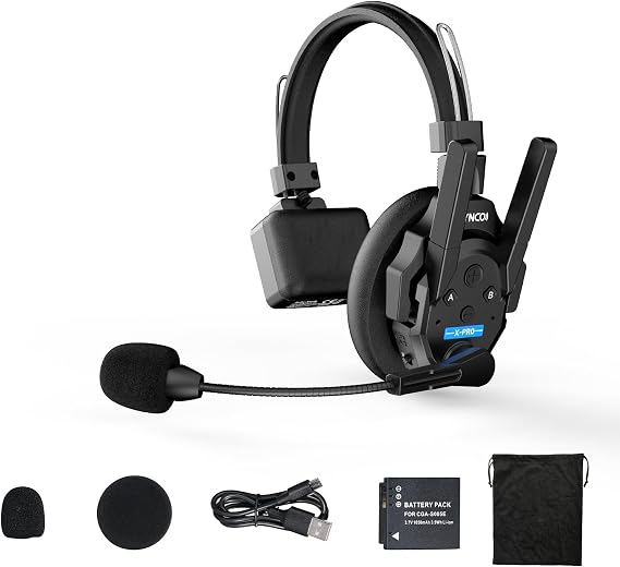 SYNCO XTALK XPRO1 Wireless Intercom Headset (1PCS)