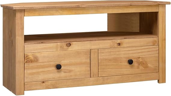 Corner TV Cabinet 93x49x49 cm Solid Pine Panama Range, Tv Unit, Tv Stand Cabinet, Living Room Furniture, Sideboards For Living Room, Tv Table, Tv Stand - 282685