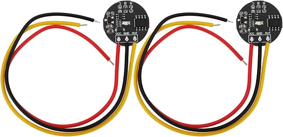 YINETTECH 2pcs DC3-24V 10A Capacitive Touch Switch Sensor Module for Touch Switch LED Light Modification