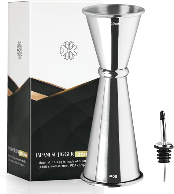 Cocktail Jigger 30/60 ml, 304 Stainless Steel