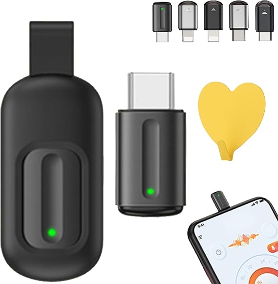 Hacking Device Microlord Hacking Device Cyberplex Hacking Device Cyberplex Device Cyberplex Remote Mini Smart Gadget for Phone 15 USB-C, Black