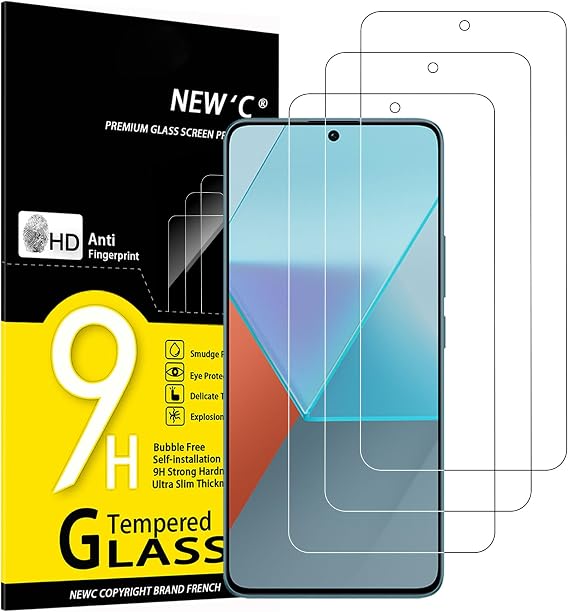 NEW'C Screen Protector for Xiaomi Redmi Note 13 Pro 5G/4G