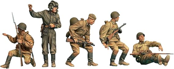 MiniArt 35281 1:35 Sovyet Süvari Askerler. Özel Üretim.
