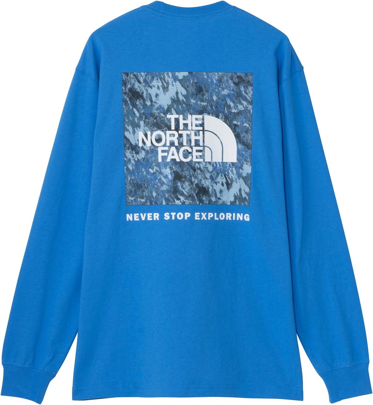 The North Faceザ・ノース・フェイス 長袖 カットソー Tシャツロングスリーブスクエアデジタルグラフィックティー ユニセックスユニセックス大人