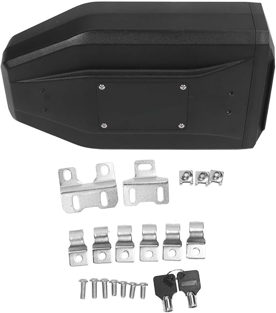 Motorcycle Toolbox Practical Stylish Portable Motorcycle Side Toolbox Replacement for R1200GS R1200GS Adventure R1250GS LC ADV (Black)