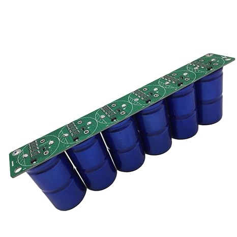 Super Capacitor Module, 16V 83F Low Capacitor Module, Welding Plates for Car Start, Solar, Wind & Electronic Devices