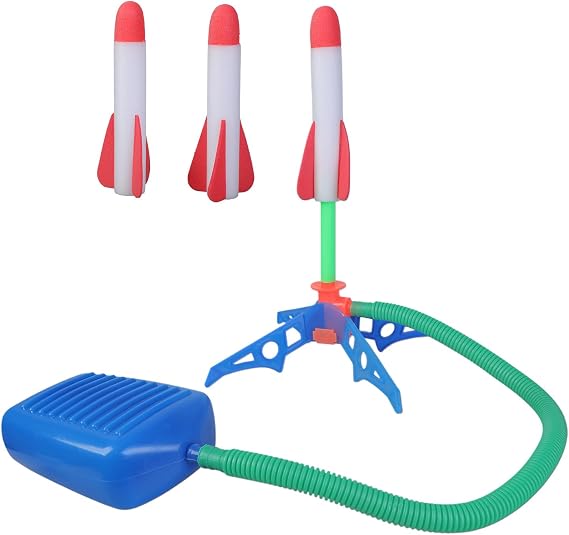 Pedal Rocket Outdoor Play Set for Kids Game for Kids Rockets Outdoor Games Sports Team Kids Toys Gift Airplane Toy