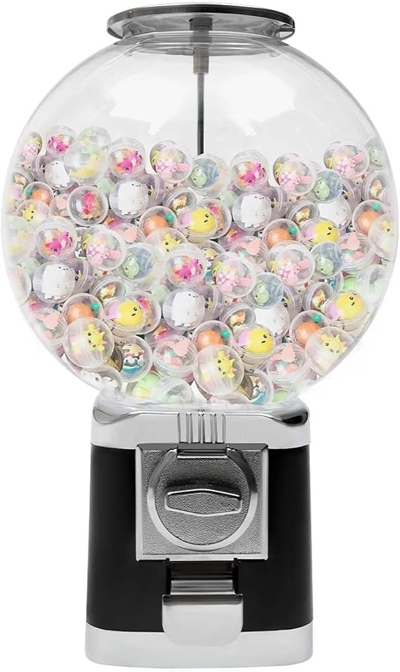 Vending Machine Toys - Mini Candy Dispenser with Light Toy Ball Prizes for Retail Stores