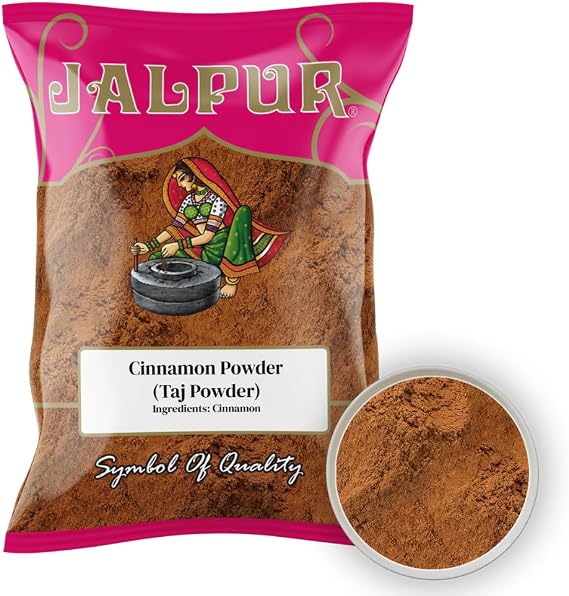 Jalpur millers cinnamon powder–100g Premium Ceylon Ground Cinnamon–Aromatic & Sweet-Spicy Flavor – Versatile Ground Powder for Coffee, Cooking, Baking & Spice Blends–Natural Cinnamon Powder