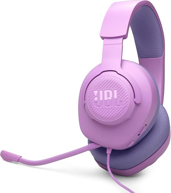 ExclusiveJBL QUANTUM 100M2 Gaming Headset/Headphones/3.5MM Connection/Entry Model/Purple/JBLQTUM100M2PUR