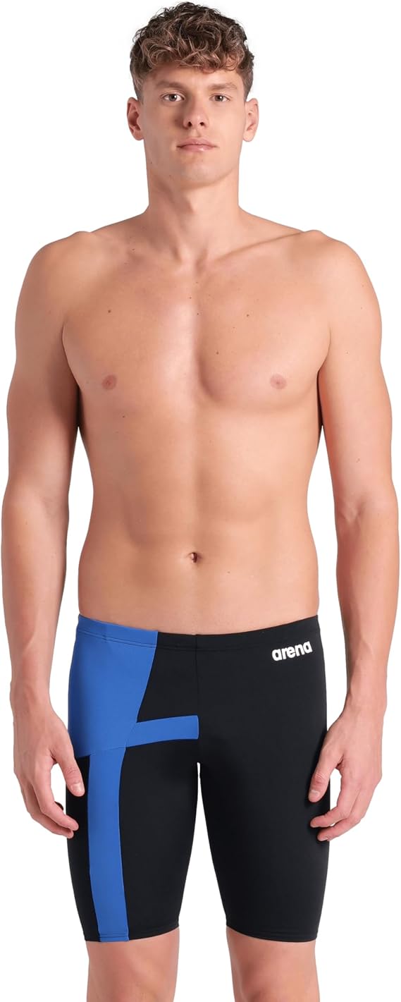 Arena Men's Arena Performance Men's Diamond Swim Jammer Athletic Swimwear Professional Swimsuit Swim Trunks (Pack of 1)