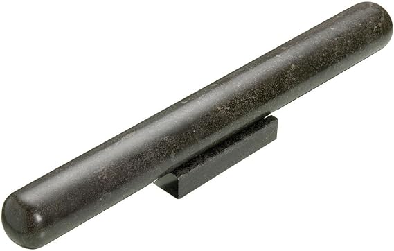 MasterClass Black Marble Rolling Pin and Stand Set