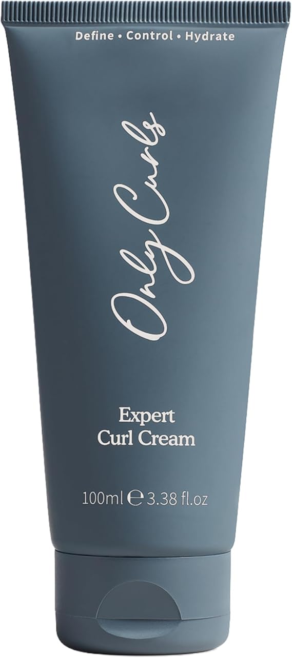 Only Curls Expert Curl Cream 100ml | Lightweight one-step leave-in cream for short, wavy, curly or permed hair with flexible hold and frizz control