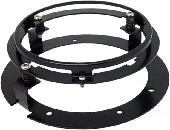 5.75 Inch Round Headlight Housing Bracket Kit Motorcycle Auto Parts for 5.75" Led Headlight Headlamp Trim Ring Mount Bracket