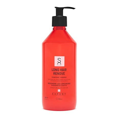 Expert Long Hiar Renove Shampoo - With Provitamin B5 Amino Acids and Castor Oil - For Long Vital and Smooth Hair 500 ml