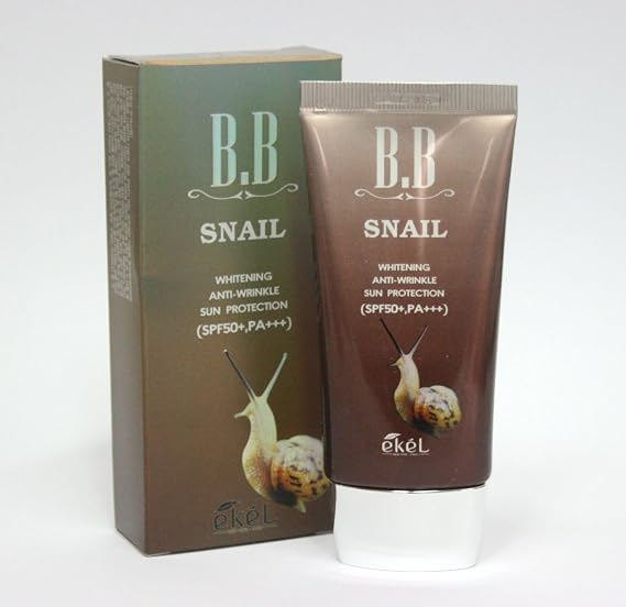 eKeL Snail Bb Cream 50Ml / Blemish Balm,Whitening,Anti-Wrinkle Spf50+ Pa+++ / Korea Cosmetics