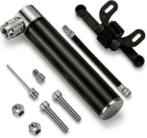 Portable Mini Bike Pump Aluminum Alloy Bicycle Pump