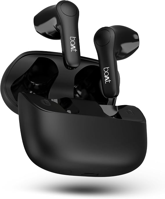 boAt Newly launched Airdopes Atom 81 Pro TWS in-ear earbuds with 100 hours of playtime, 4 microphones with ENx, Beast mode with 50ms low latency, 13mm drivers, IWP technology, ASAP Charge