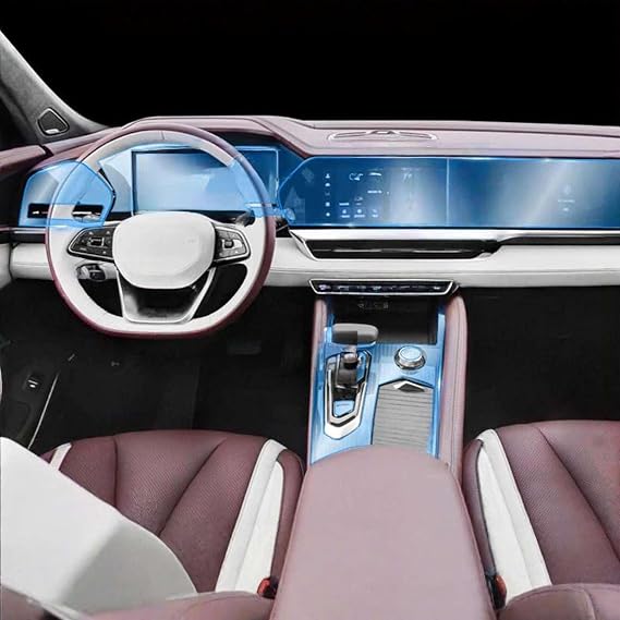 GEELY Monjaro 2025用カーインテリアセンターコンソール計器ダッシュボード保護フィルム傷防止ステッカーアクセサリー