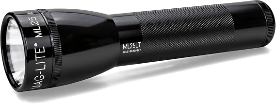 Maglite ML25LT 2C (Boxed) Black Mid Size ML88021-BRK [Energy Class A]