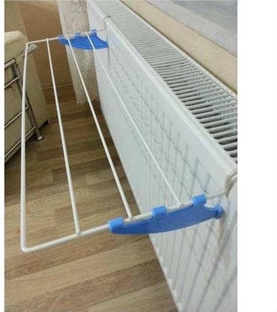Hızlı Kurutma 5 tel portatif kalorifer çamaşır kurutmalığı 60cm