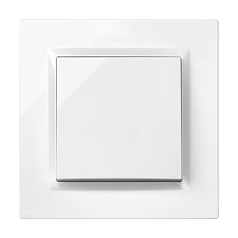 Simon 10 Cross Switch 230v White