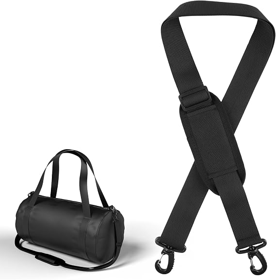 62 Inch Replacement Shoulder Strap with Pad, Adjustable Crossbody Bag Belt
