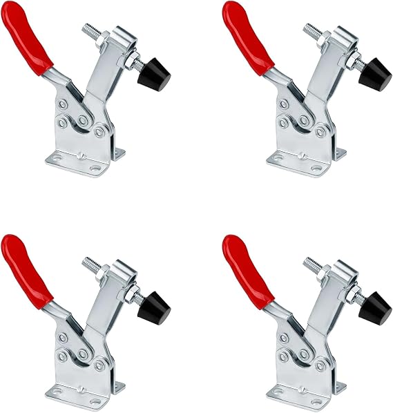 4 Pack Toggle Clamp, 198lbs Hold Down Clamps for Woodwork