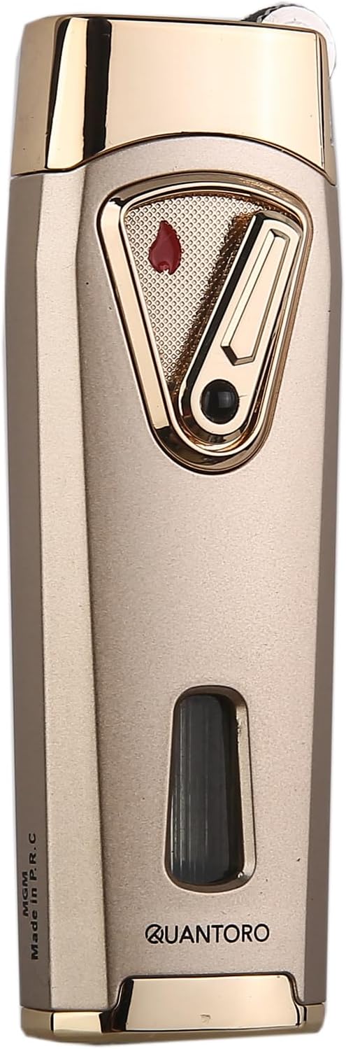 MGM05-55 Çift Jet Alev Pearl Gold Çakmak