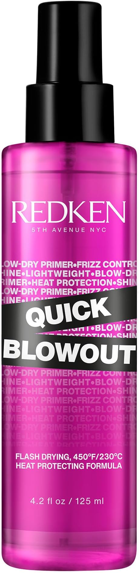 Redken | Quick Blowout| Acelerated Blowdry Spray 125ml| Heat protection up to 450F/230C