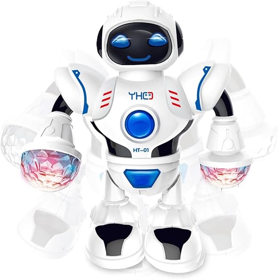 Robot Toy Intelligent Dance Robot Music Light